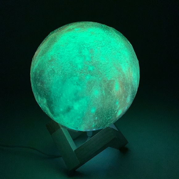 BNIB, Mind glowing 3D galaxy lamp/Cool Night Light space gift, 4.7" - Picture 8 of 17